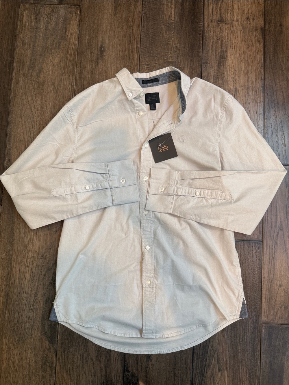 Light Grey Button Down Shirt